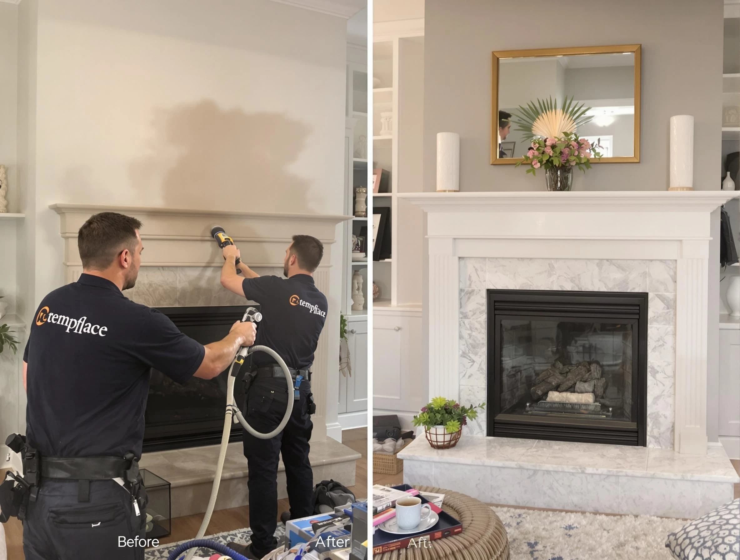 Professional soot removal by Mesa Chimney Sweep team in Mesa, AZ
