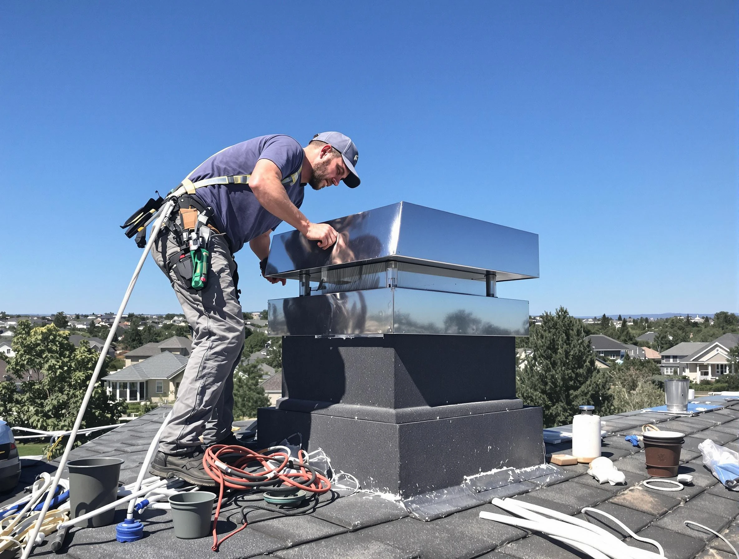 Chimney Cap Services in Mesa