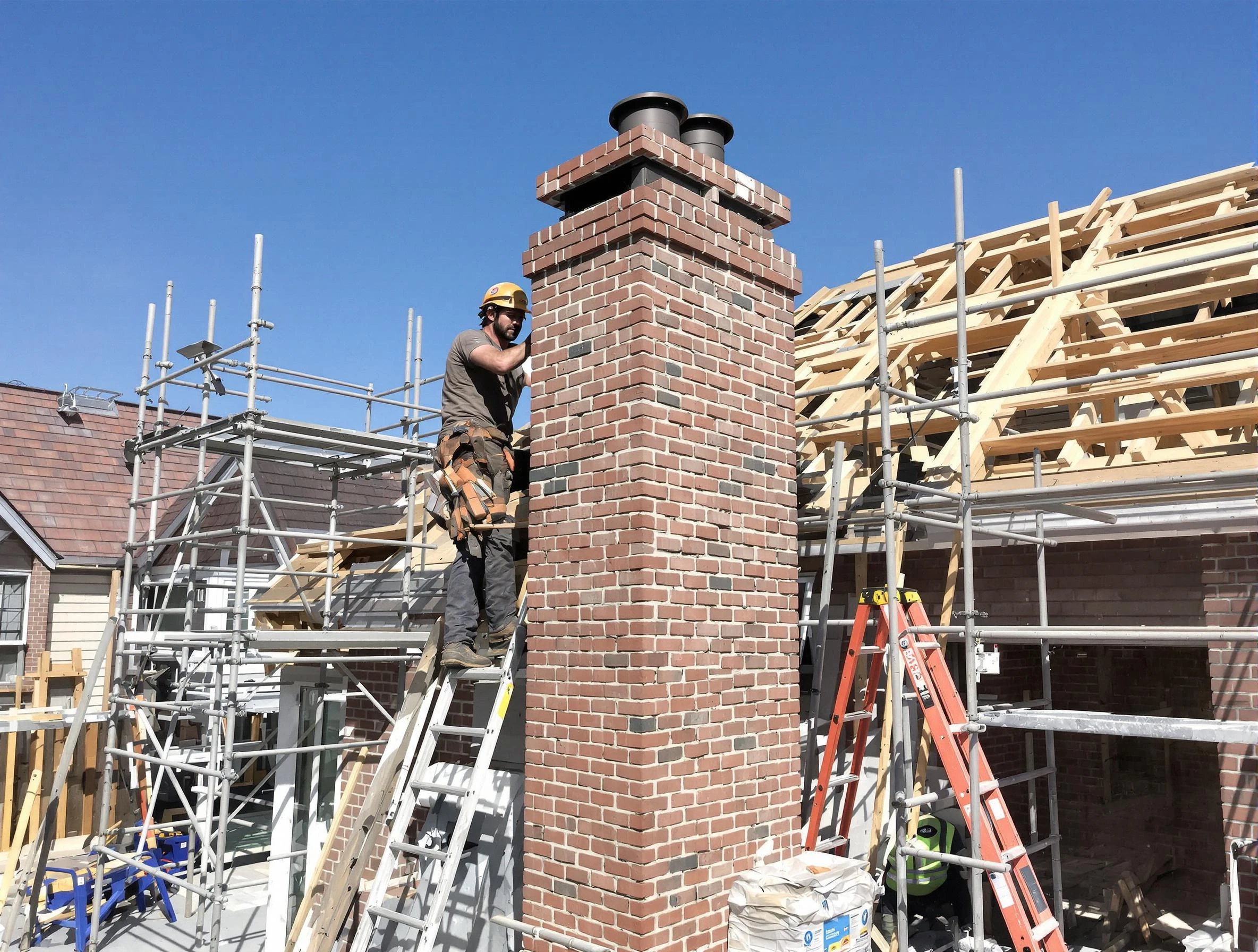 New chimney installation completed by Mesa Chimney Sweep in Mesa, AZ